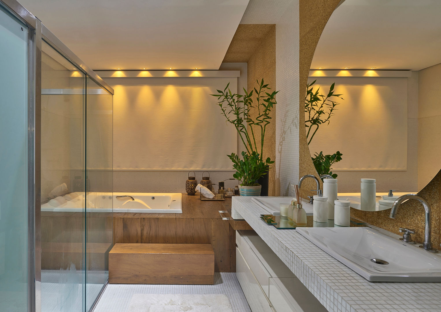 erros comuns ao decorar banheiro grande