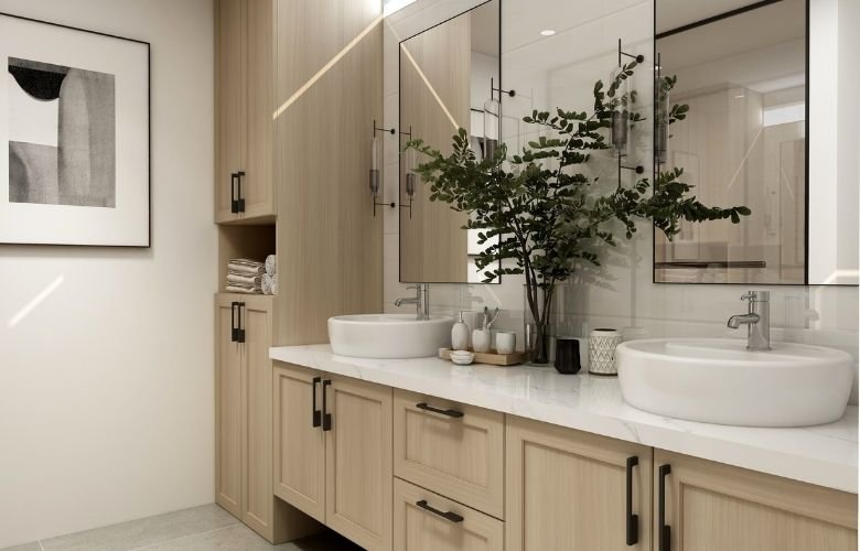 ideias de decoração para banheiro grande