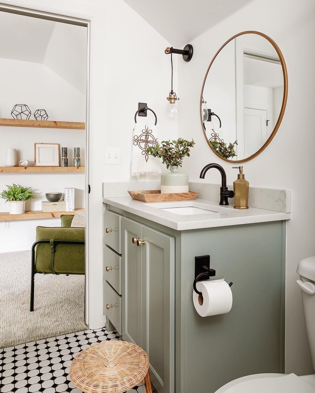 ideias de decoração para banheiro pequeno