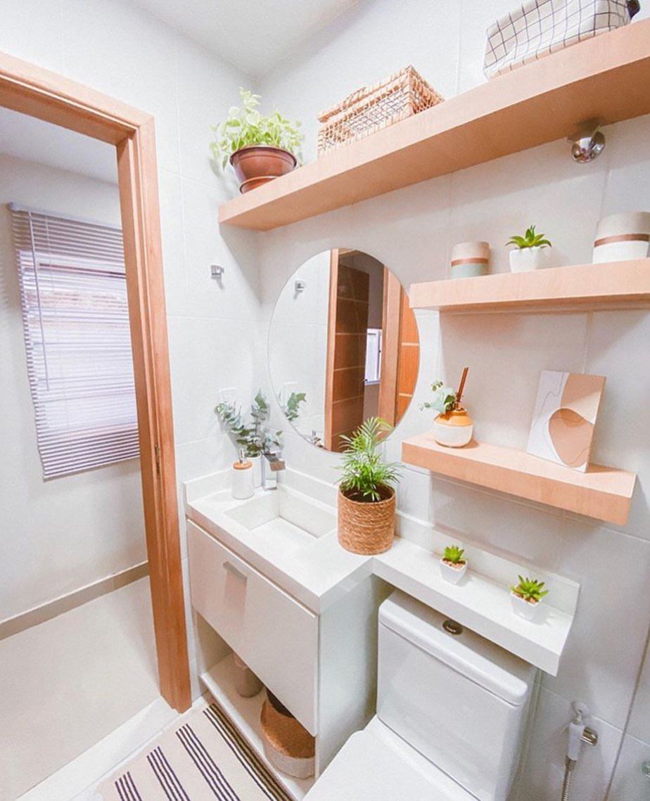 ideias de decoração para banheiro pequeno