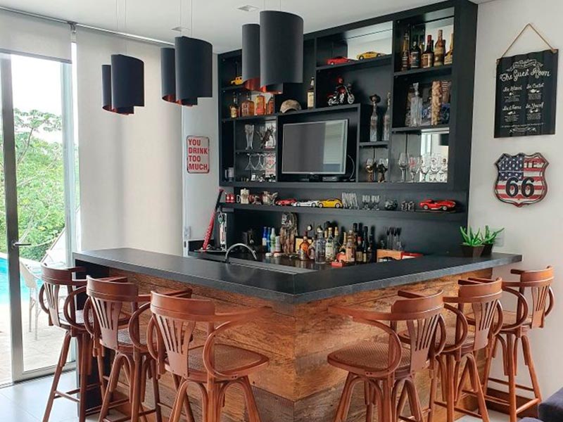 ideias de decoração para bar