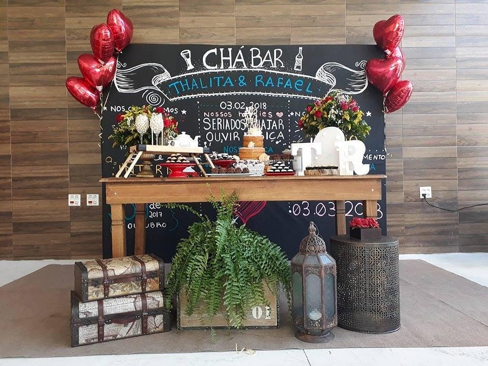 ideias diy decoração chá bar