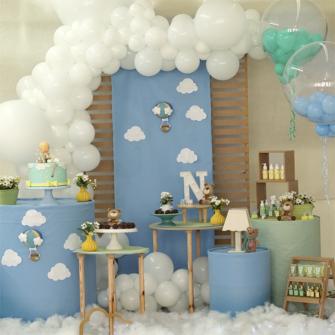 ideias de decoração para chá de bebê