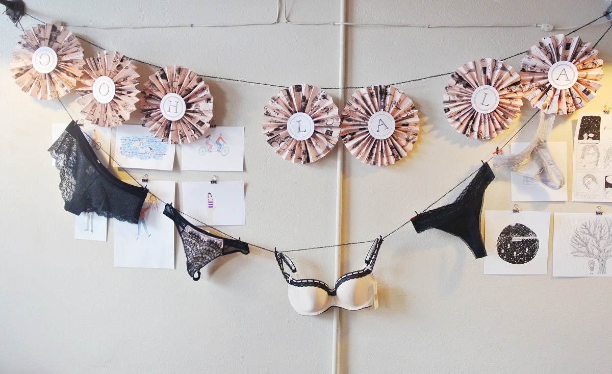 paleta de cores chá de lingerie