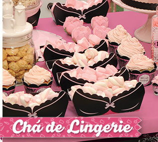 chá de lingerie moderno