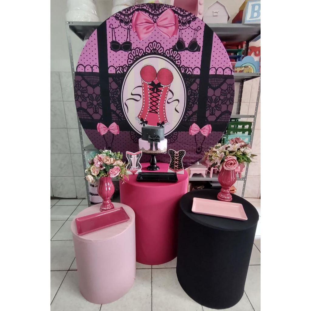 chá de lingerie clássico