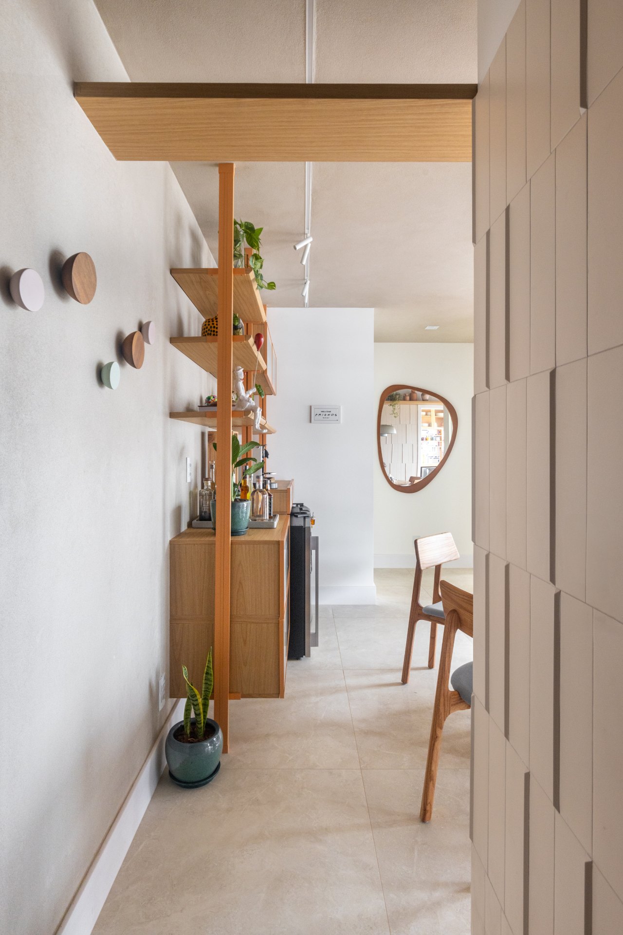 ideias criativas decoração corredor estreito