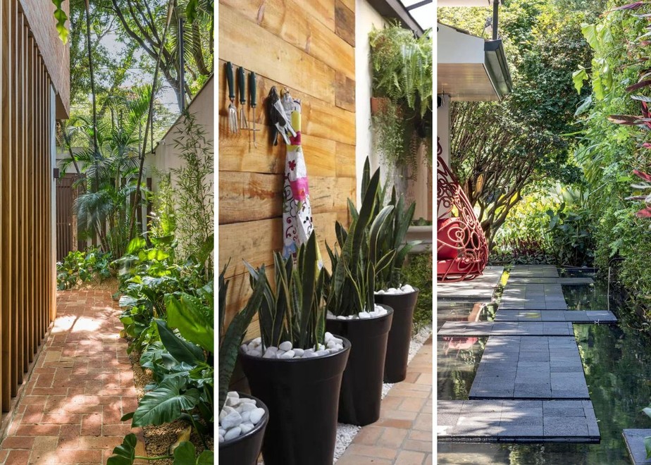 ideias de decoração para corredor estreito