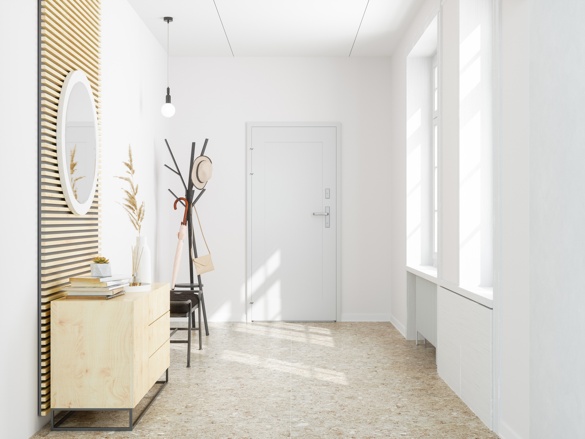 ideias criativas decoração corredor estreito