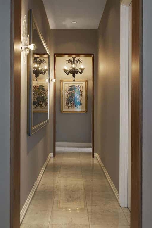 ideias criativas decoração corredor estreito