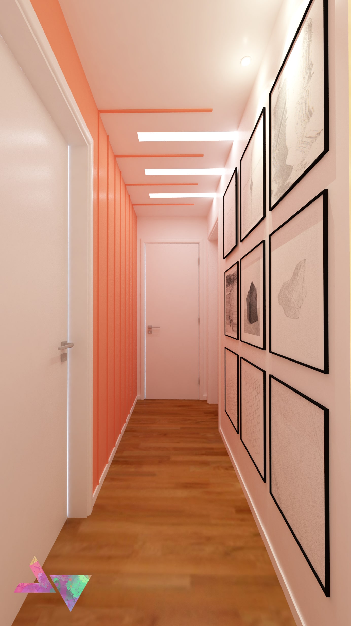 erros comuns decorar corredor estreito