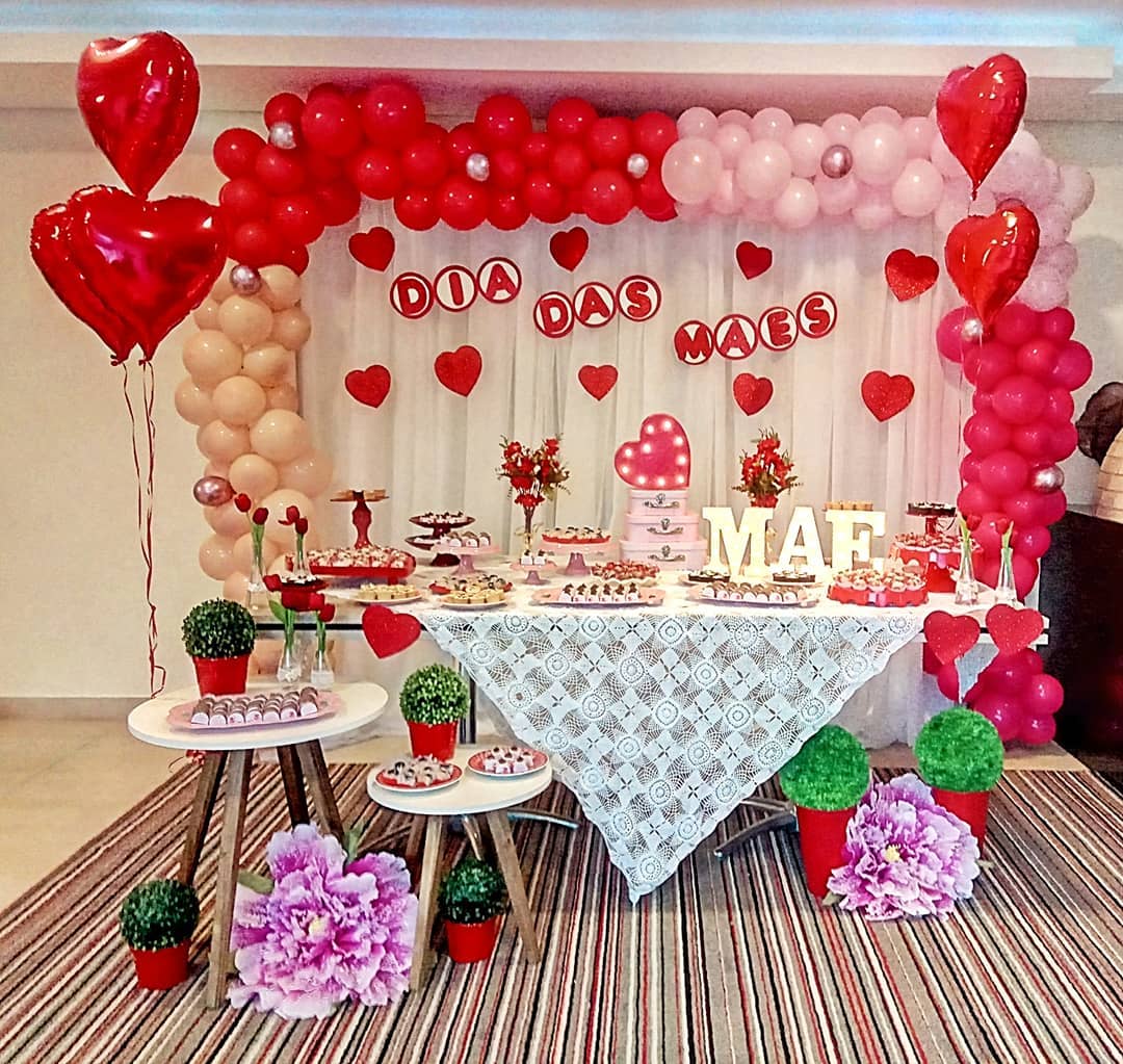 ideias criativas de decoração dia das mães para inspirar