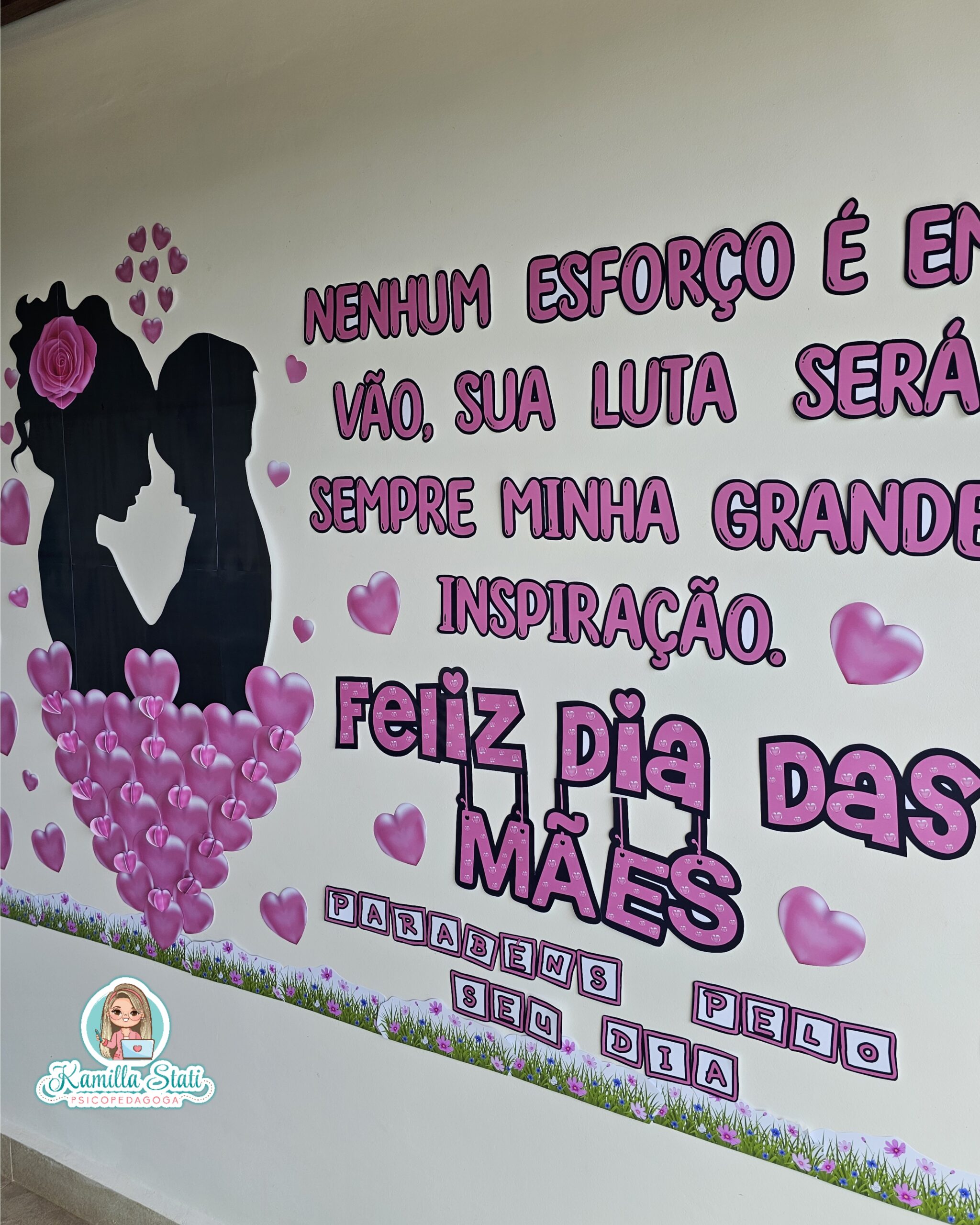 como fazer um mural de memórias para o dia das mães passo a passo