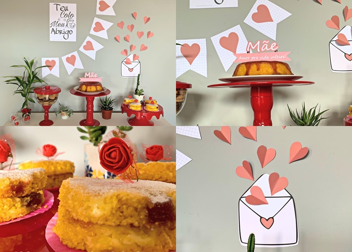 ideias de decoração para festa de dia das mães