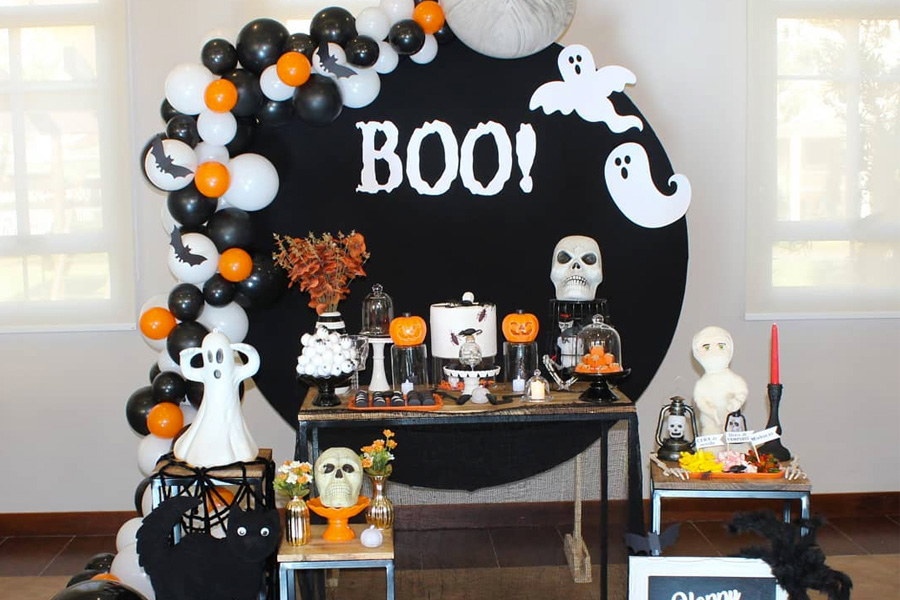 ideias de decoração de halloween para casa