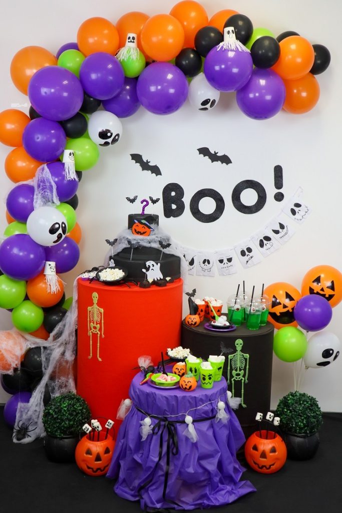 decoração de halloween para festas adultas