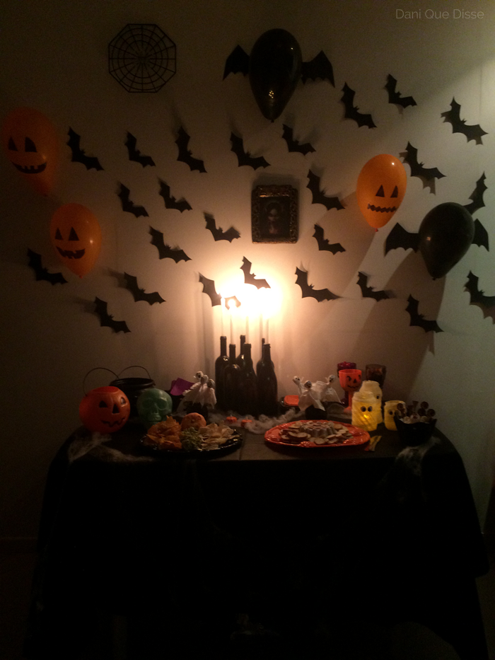 decoração de halloween barata