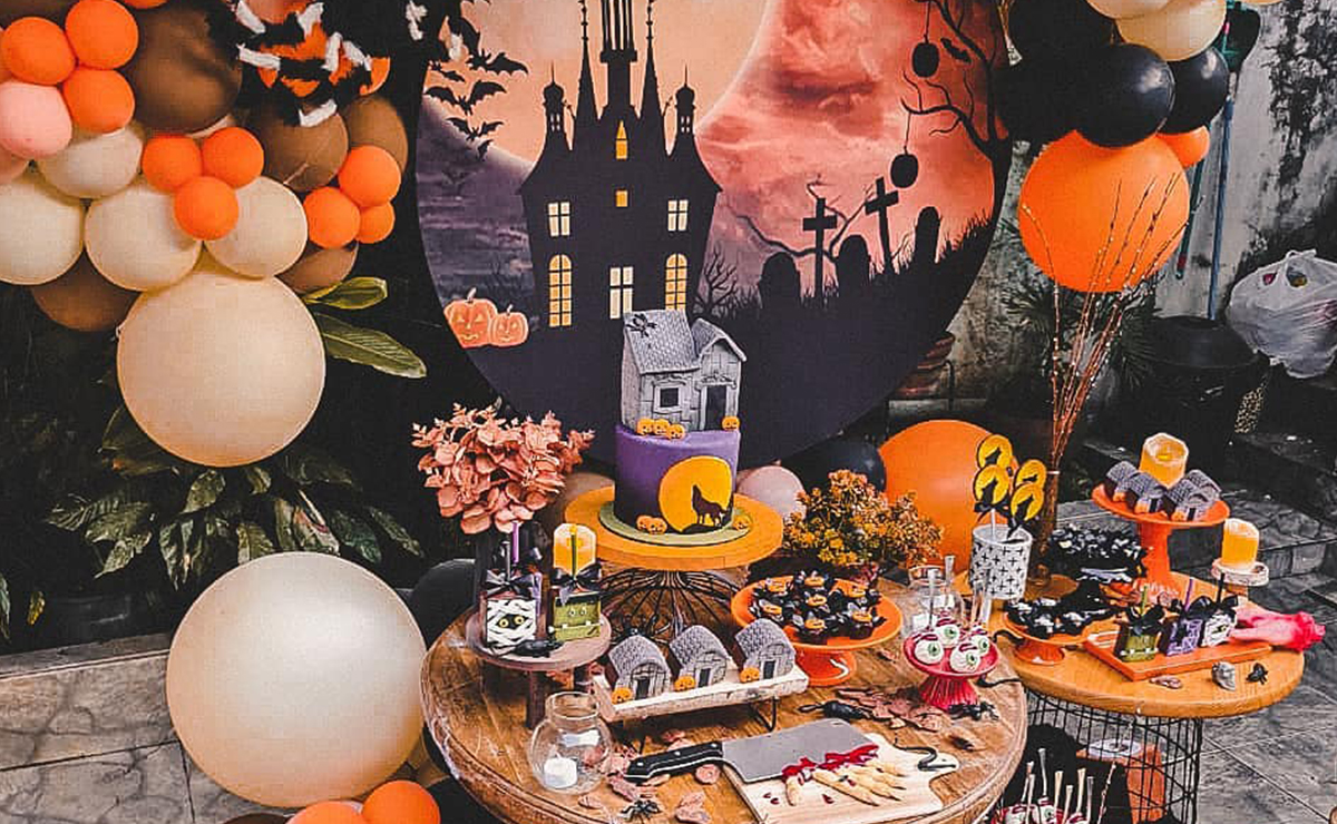 tendências de decoração de halloween 2026