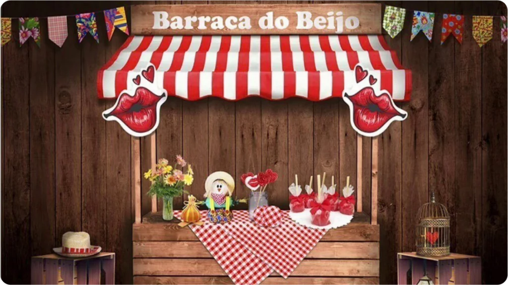 decoração festa são joão barata vs cara