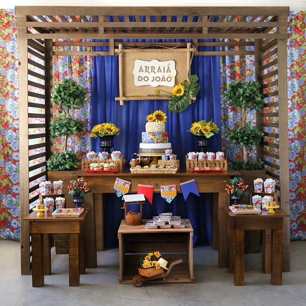 ideias criativas decoração festa são joão