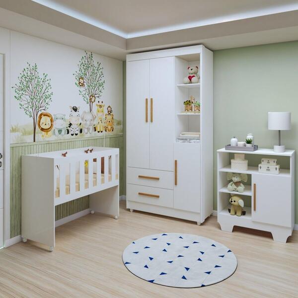 5 ideias de títulos: 1. Transforme o Quarto do Bebê: Estilos Minimalista