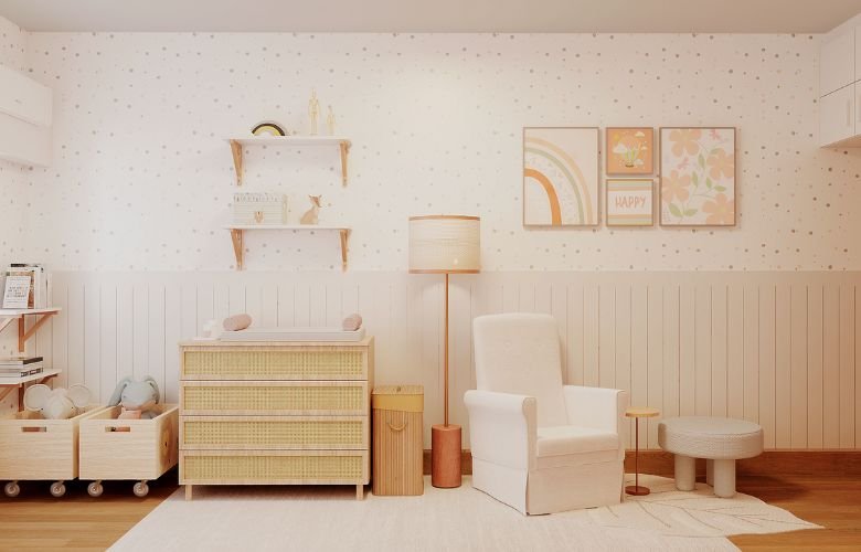 5 ideias de títulos: 1. Transforme o Quarto do Bebê: Estilos Minimalista