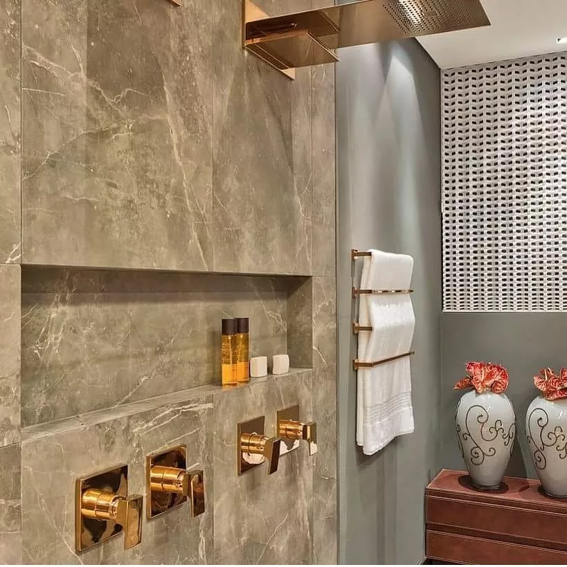 ideias de nichos para banheiro