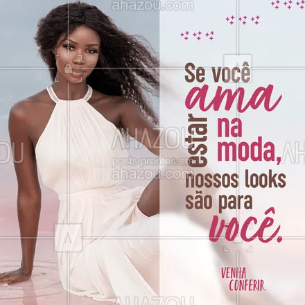 3 looks para sua loja de moda