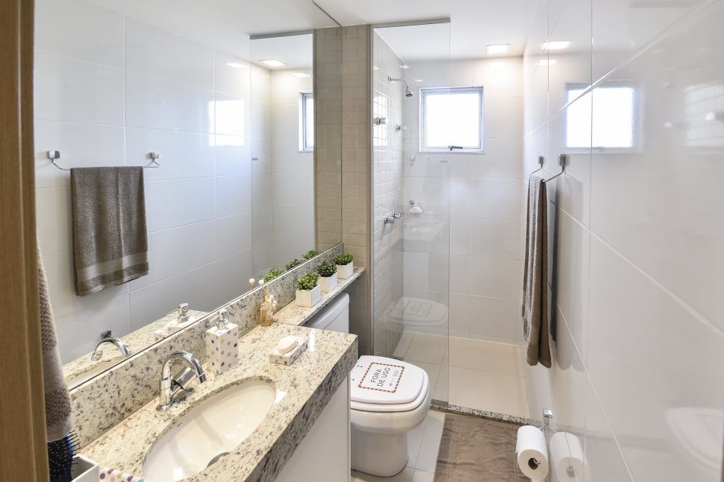 ideias de reforma de banheiro sem quebra quebra