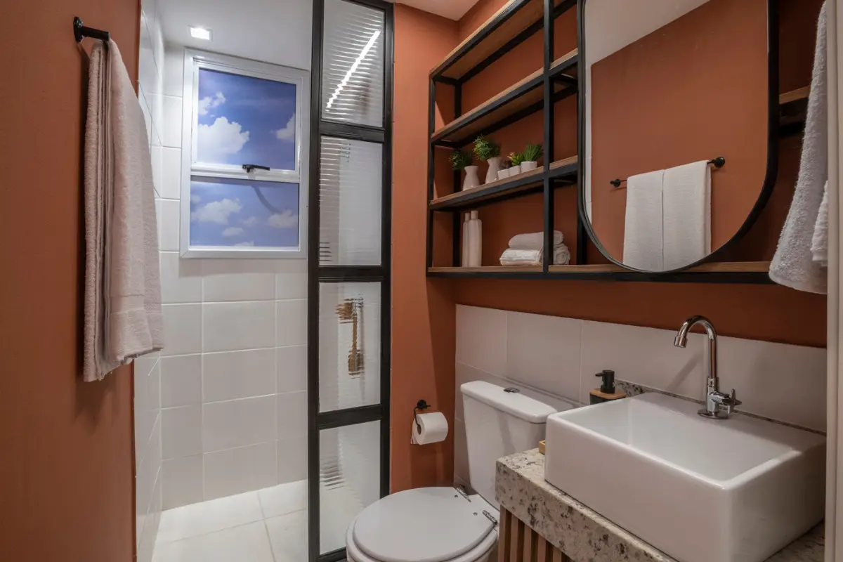 10 Ideias de Decoração para Banheiros Pequenos sem Obras