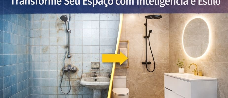 ideias de reforma de banheiro sem quebra quebra