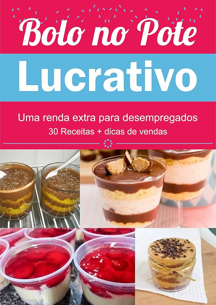 Receitas de Bolos de Pote que Mais Vendem