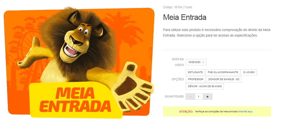 melhores promoções ingresso Beto Carrero World