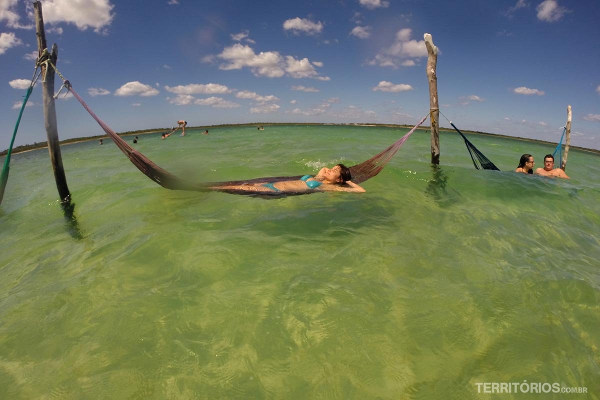 melhores fotos redes lagoa do paraiso jeri