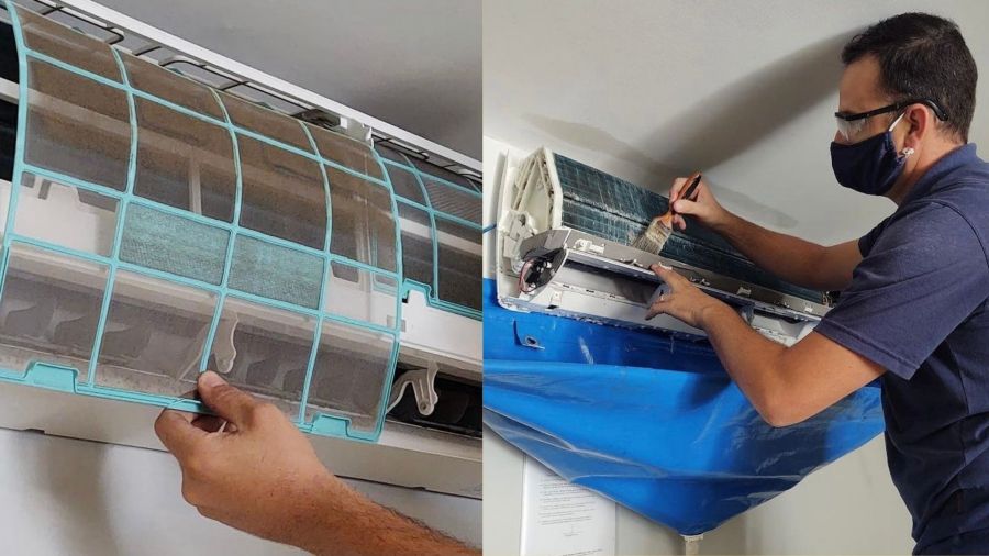 Entenda a diferença entre limpeza e higienização de AC