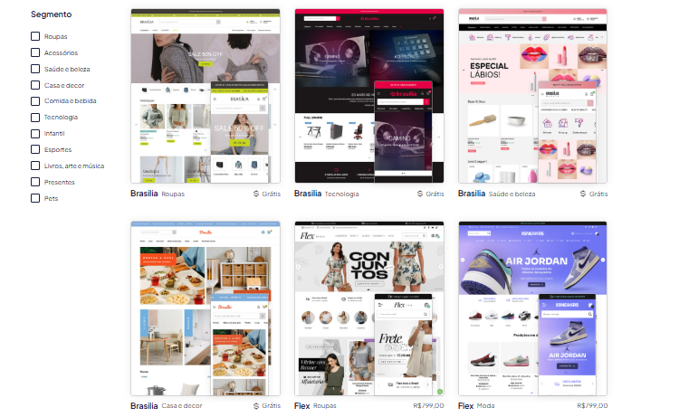 loja integrada ou nuvemshop