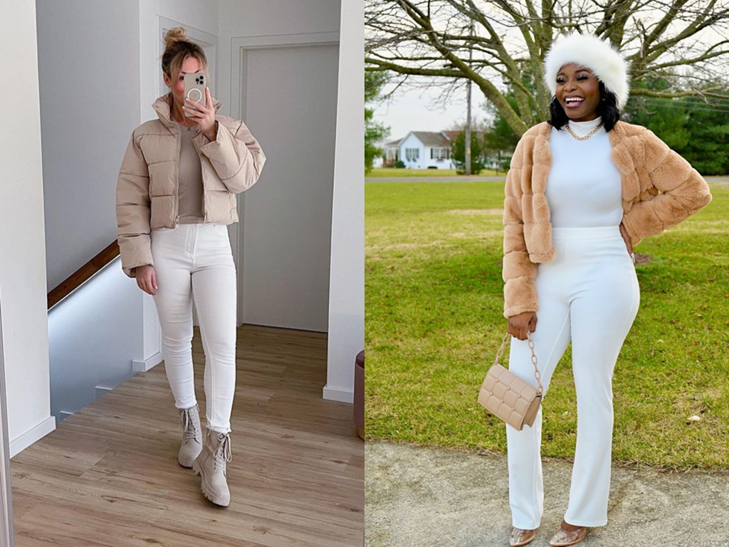 erros ao usar calça branca no inverno