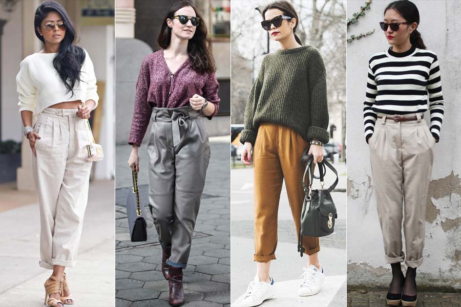 Calça Clochard no Inverno: Combinações Elegantes com Botas e Tricôs