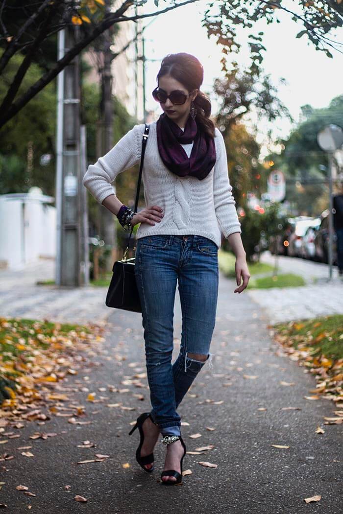 DIY: Transforme Seu Jeans Antigo em uma Calça Destroyed Estilosa