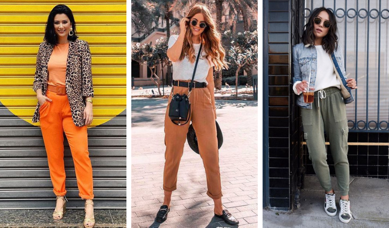 looks com calça jogger feminina
