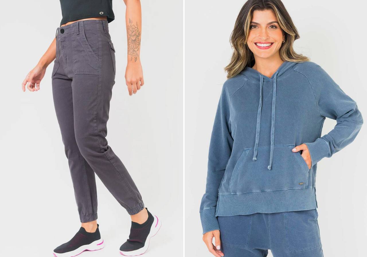calça jogger de moletom vs calça jogger de alfaiataria