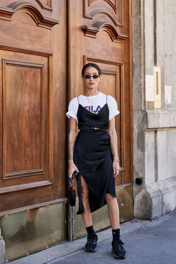 looks com camisetão (t-shirt dress)