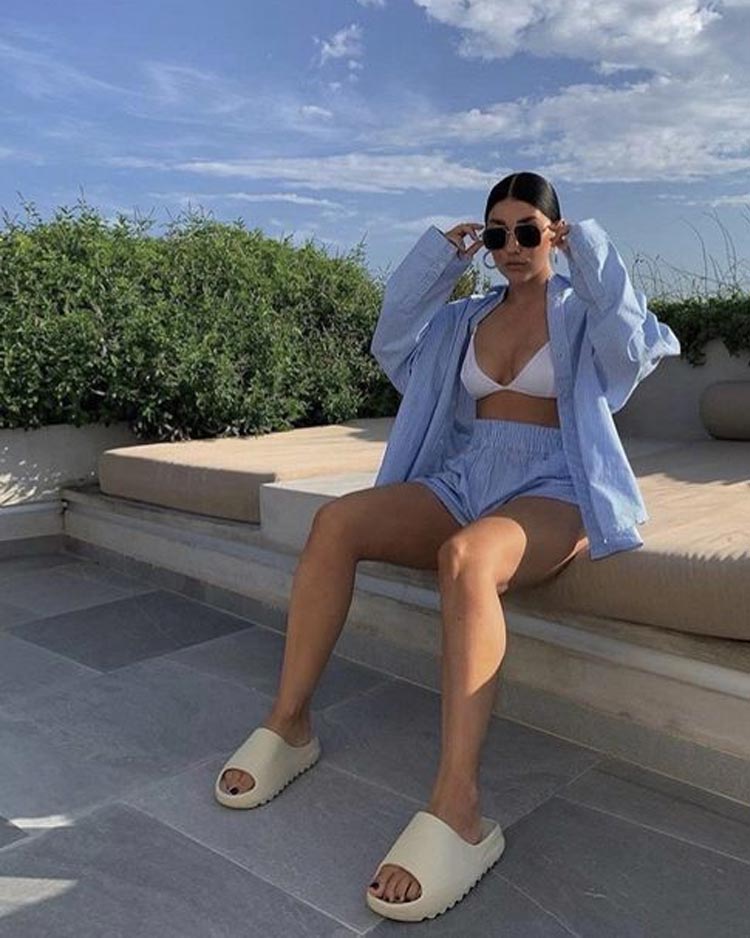 chinelo slide plataforma como usar