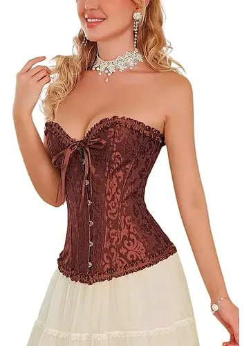 inspiração de looks com corset e calça jeans