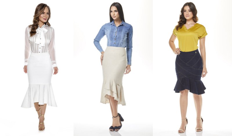 Do Casual à Festa: O Poder da Saia Mullet em Tecidos Nobres