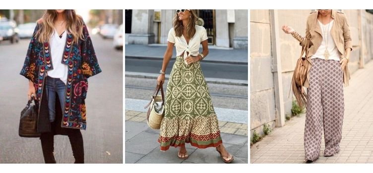 looks estilo boho chic