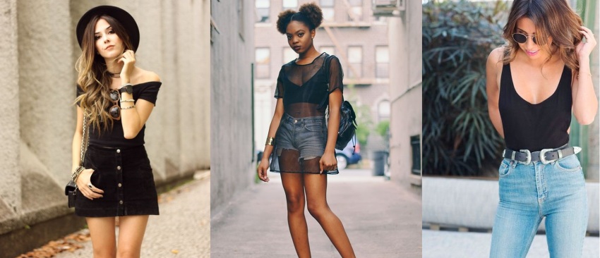 como usar saia xadrez gótico suave