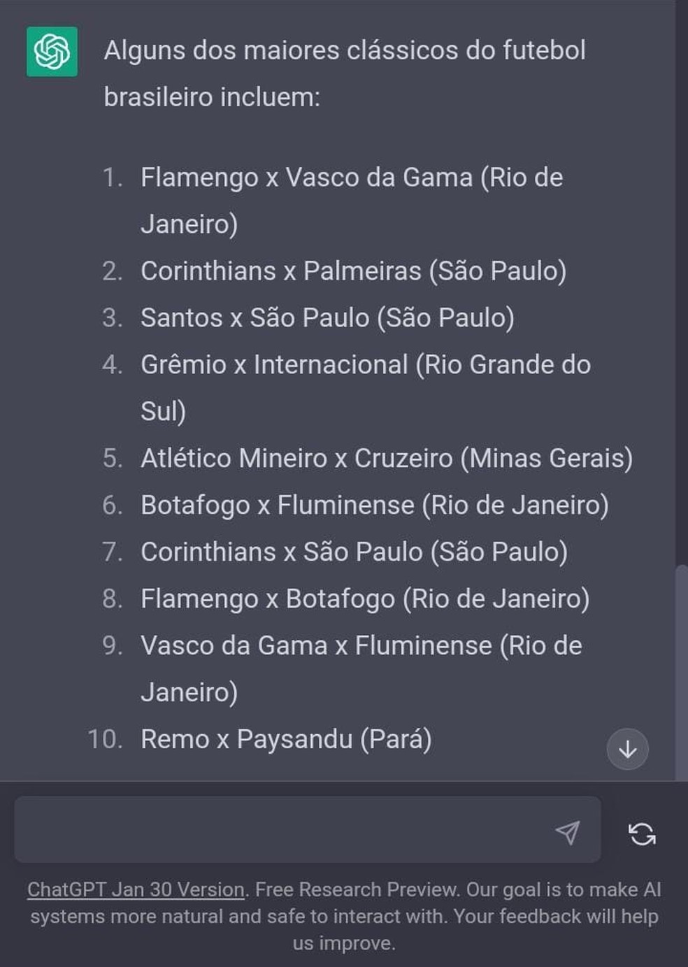 os 10 maiores clássicos do futebol brasileiro