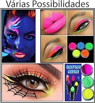 como fazer delineado neon perfeito