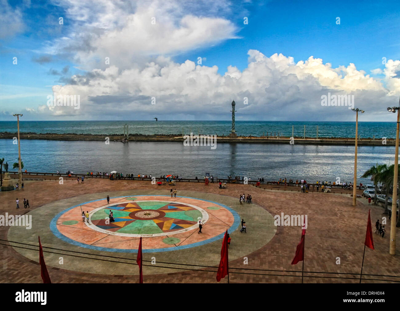dicas fotografar rosa dos ventos marco zero recife